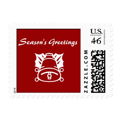 Season's Greetings postage