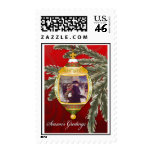 Season's Greetings Postage Stamp