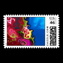 Season's Greetings Postage Stamp stamps