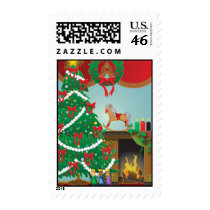 Seasons Greetings Postage Stamps