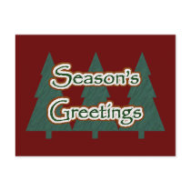 Season's Greetings Postcard