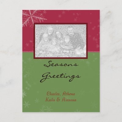 Seasons Greetings postcards