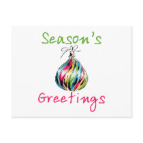 Season's Greetings Post Cards