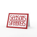 Seasons Greetings Red Card