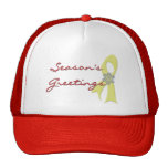 Season's Greetings Ribbon Hat