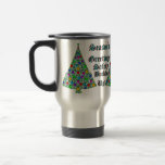 Seasons Greetings  Safety Traveler's Mug