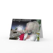 Seasons Greetings Snow Elf Series cards