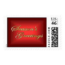 Season's Greetings Stamp