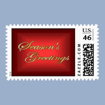Season's Greetings Stamp