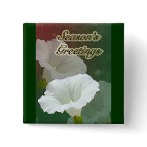 Season's Greetings - White Bindweed Pin