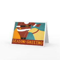 Seasons Greetings-Yellow Lab- Stephen Huneck Greeting Cards
