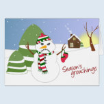 Season's Grouchings Christmas Card cards