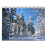 Seasons in New England 2012 ~ calendar