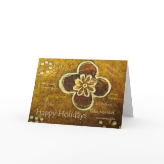 Seasons: International Holiday - Customizable Card card