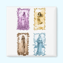Seasons magnet