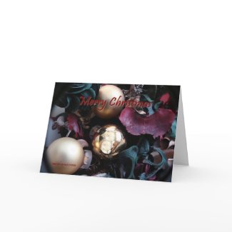 Seasons: Merry Christmas - Customizable Card card