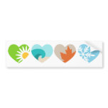 Seasons of Love Bumper Stickers