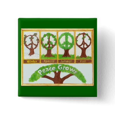 Season's of Peace Button by IArtist40
