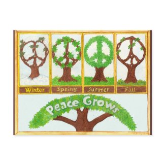 Seasons of Peace postcard