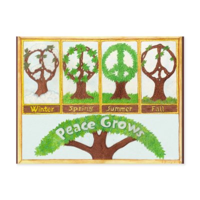 Seasons of Peace Postcards by IArtist40