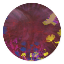 Seasons Psychedelic Summer stickers by Urbanned_Dezign Seasons Psychedelic Summer stickers