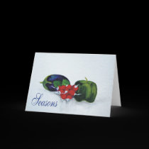 Seasons, summer note card