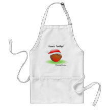 Season's tweetings Christmas Robin Aprons