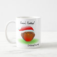 Season's tweetings Christmas Robin mug
