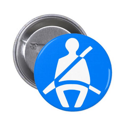 Seat Belt Symbol 2 Inch Round Button Zazzle
