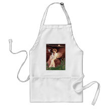 Seated Angel - Italian Greyhound 7 Aprons