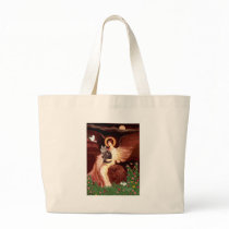 Seated Angel - Maine Coon cat 10 Canvas Bag