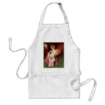 Seated Angel - Old English #1 Aprons