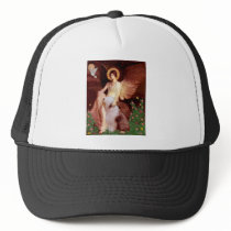 Seated Angel - Old English #1 Mesh Hat