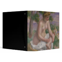 Seated Bather in a Landscape or, Eurydice Binders
