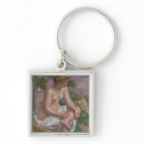 Seated Bather in a Landscape or, Eurydice Key Chains