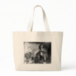 Seated Man and Woman Couple 1840 bags