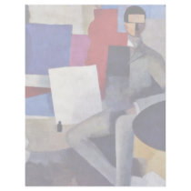 Seated Man By La Fresnaye Roger-Noã«L-François De Letterhead Design