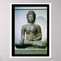 Seated Sakyamuni Buddha from Ch'ungung-ni (iron) Print