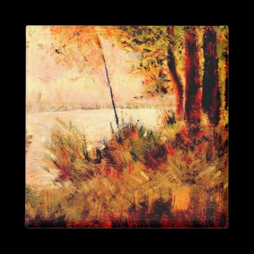 Seated slope by Georges Seurat Magnets