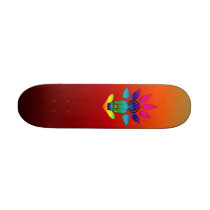 Seated Yogi Skateboard by chianme Seated Yogi Skateboard