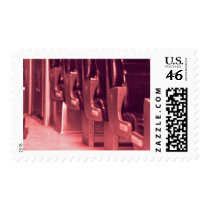 Seats in Red postage