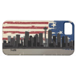 Seattle American Cities CityScape  iPhone 5 Case