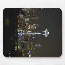 Seattle At Night mousepads by ps98107 Seattle At Night mousepads