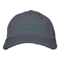 Seattle Bicycle Music Festival Hat embroidered hats