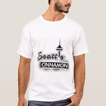 SEATTLE CINNAMON t-shirts by cisnerosrene SEATTLE CINNAMON t-shirts
