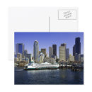 Seattle Ferry Washington State postcard