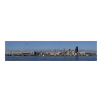 Seattle panorama posters by tashka Seattle panorama posters