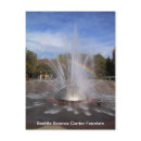 Seattle Science Center Fountain Card postcard