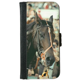 Seattle Slew Thoroughbred 1978 iPhone 6 Wallet Case