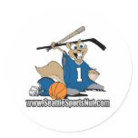 Seattle Sports Nut stickers